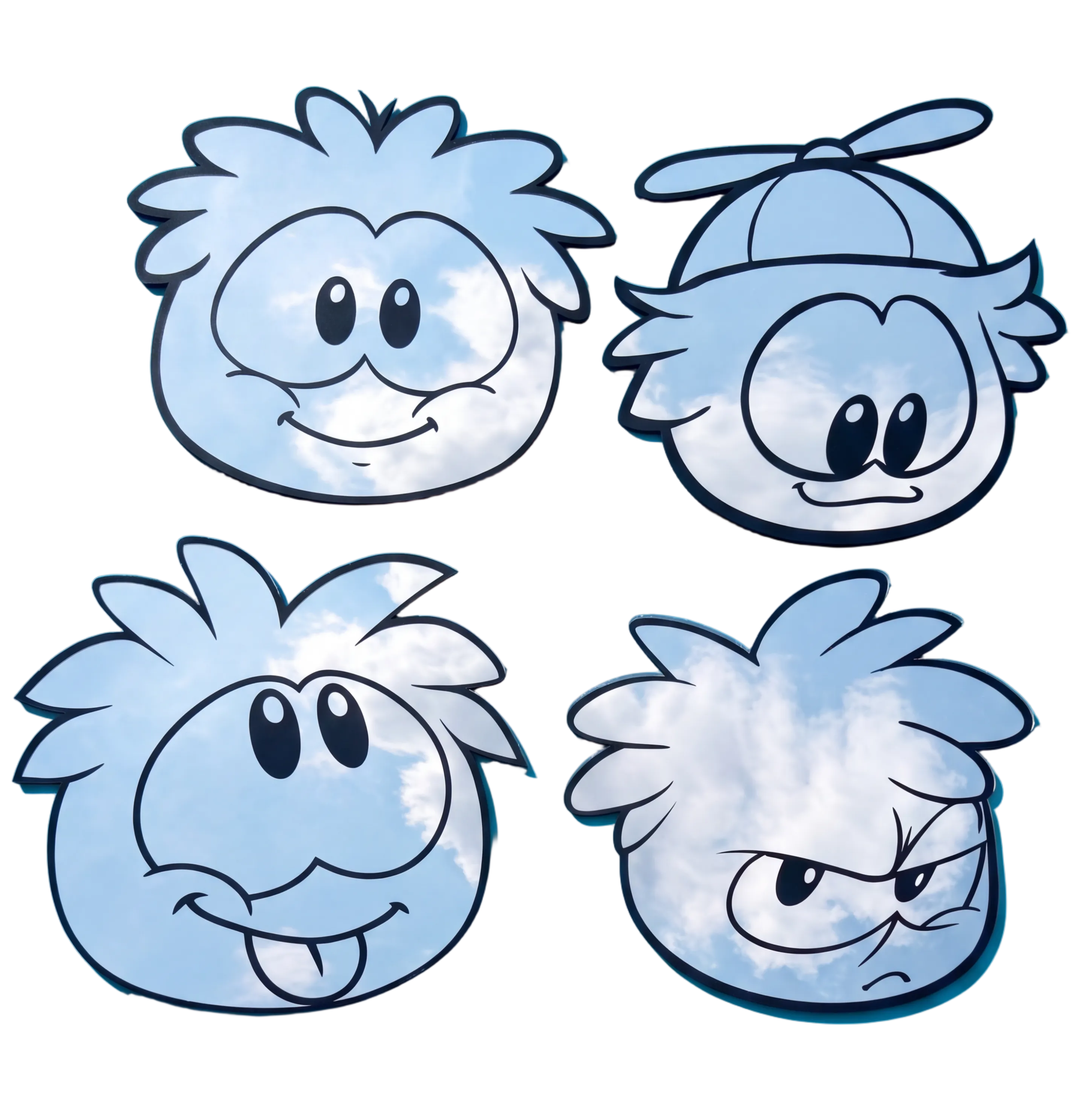 Puffle Mirrors