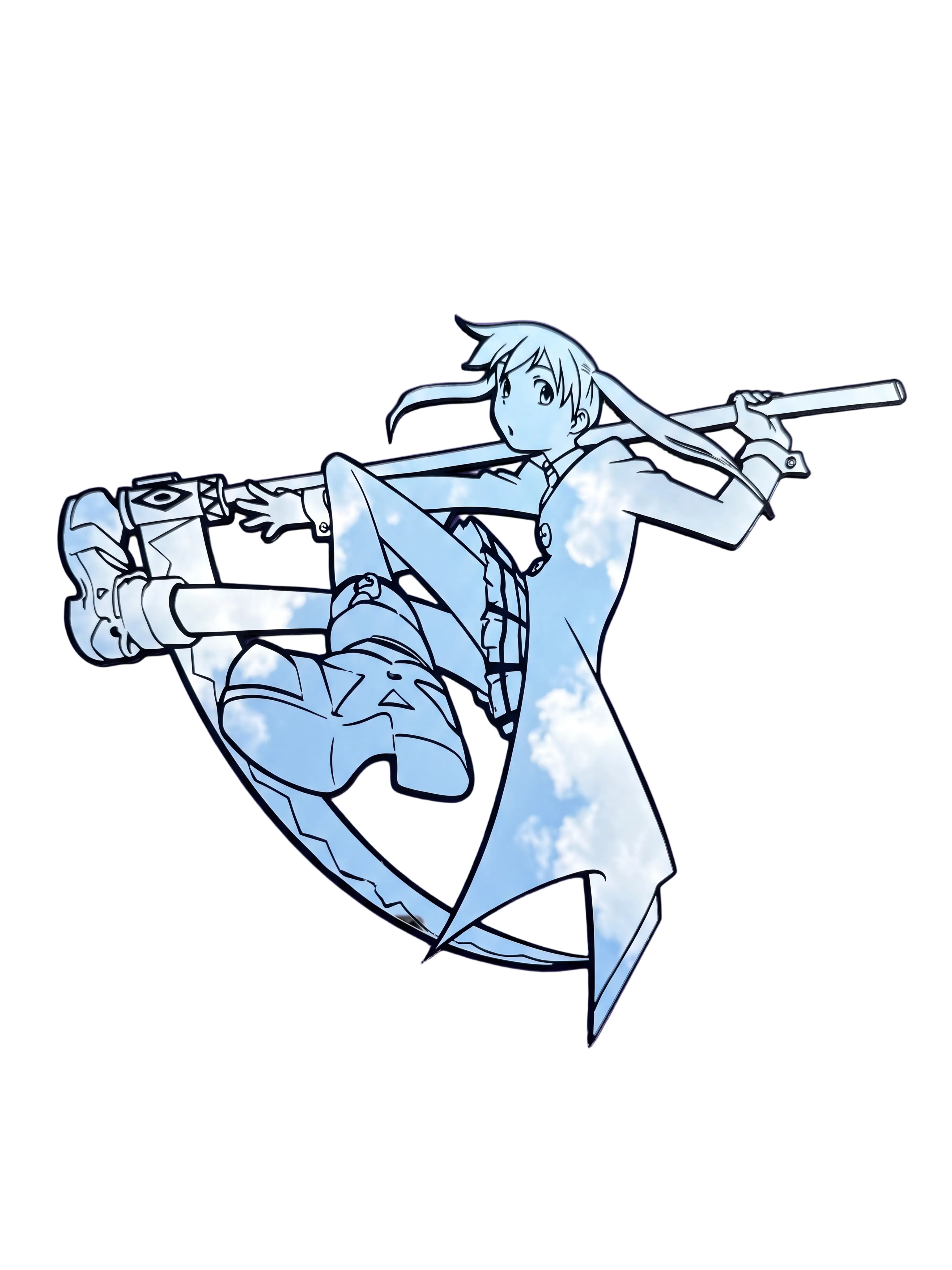 Scythe Girl Mirror